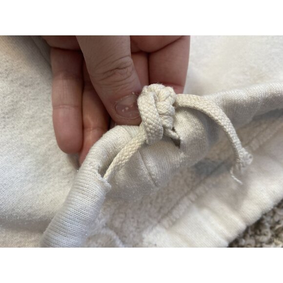 ⭐ 3/$15 Vintage Medium J.C. Licht Co White Rainbow Logo Drawstring Sweatpants - Picture 6 of 11